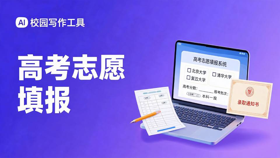 AI高考志愿填报